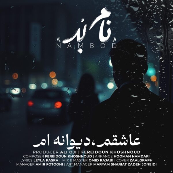 کاور آهنگ عاشقم دیوانه ‌ام از نام بُد