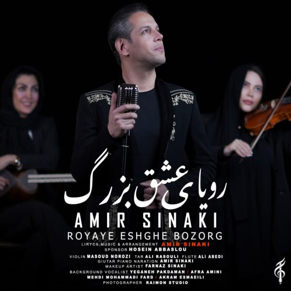 کاور آهنگ رویای عشق بزرگ از امیر سینکی