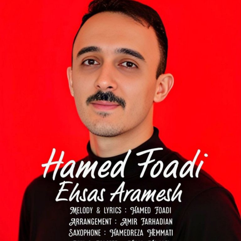 کاور آهنگ دانلود آهنگ جدید حامد فوادی به نام احساس آرامش