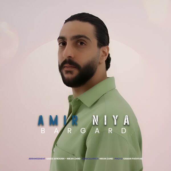 کاور آهنگ برگرد از امیر نیا