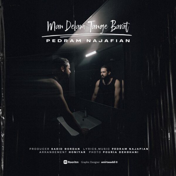 کاور آهنگ من دلم تنگه برات از پدرام نجفیان