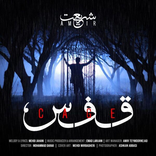 کاور آهنگ قفس از امیر شریعت