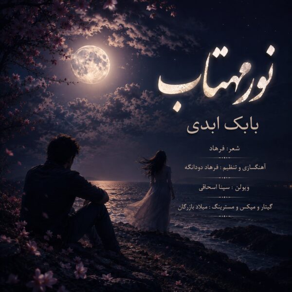 کاور آهنگ نور مهتاب از بابک ابدی