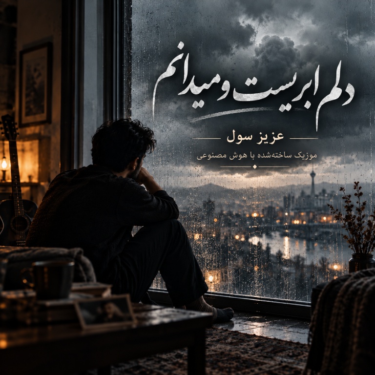 کاور آهنگ دلم ابریست و میدانم از عزیز سول کاور آهنگ دلم ابریست و میدانم از عزیز سول